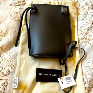 Loewe Dice Pocket embellished leather shoulder bag